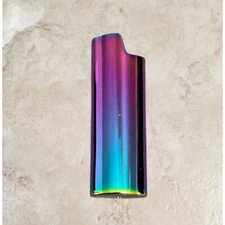 Shiny Ombre Metal Shell Lighter Case Cover Holder Fits Bic Lighters
