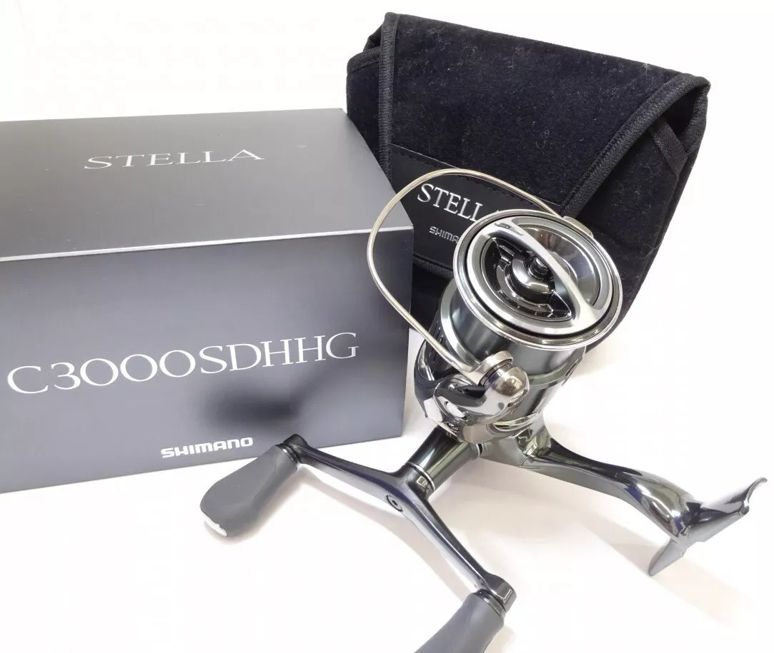 SHIMANO Spinning Reel 22 STELLA C3000SDHHG w/ Tracking NEW | eBay