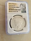 2023-S PEACE DOLLAR. NGC PF69 ULTRA CAMEO. EARLY RELEASES. "BEAUTIFUL".