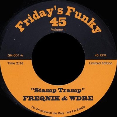 Freqnik & WDRE - Stamp Tramp / Make It Marley (7'', Ltd, Promo) (Near Mint (NM or