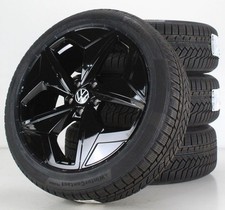 VW ID.3 Winterräder Conti 19 Zoll Alufelgen Andoya schwarz Felgen 10A601025
