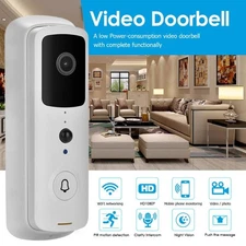 1080P WiFi Smart IP Video Doorbell V30 WiFi Video IR Alarm Intercom Real-Time Mo