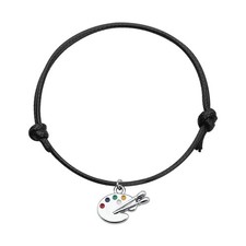 Painter Gift Artist Keychain Artist Bracelet Artist Inspiration Gift Paint Palet