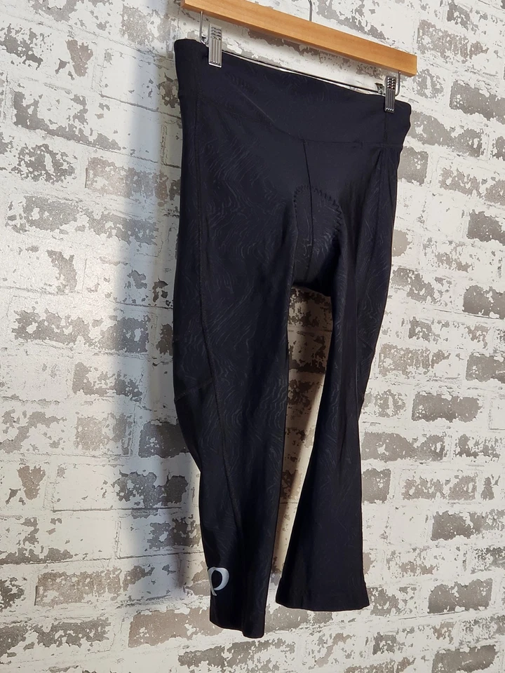Calça de ciclismo Pearl iZUMi tamanho XL Escape Sugar 3Qtr forma apertada ajuste acolchoado - Imagem 2 de 4