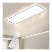 LED Deckenleuchte 24W Dimmbar 3000K 6500K 58X20Cm Weiß Panel Fernbedienung