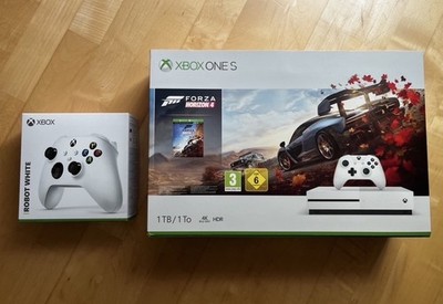 Microsoft Xbox One S 1TB Spielkonsole - Weiß mit 1 Controller 