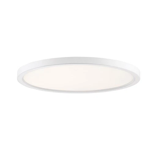 Outskirts LED Flush Mount in Matte White - Picture 1 of 5