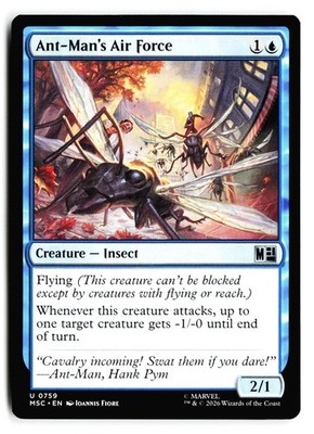 Ant-Man's Air Force 759 Commander: Marvel Super Heroes Magic: The Gathering
