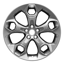 Reconditioned 19x8 Painted Sparkle Silver Metallic Wheel Fits 560-03947