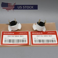 2x For 05-06 Honda CRV H1 Halogen Headlight Bulb Socket Holder 33116-SD4-961 OEM
