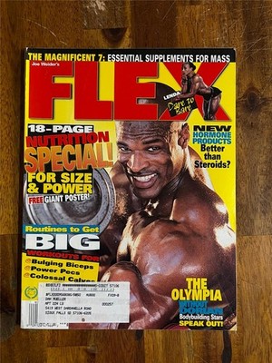 FLEX bodybuilding muscle magazine RONNIE COLEMAN 9-98