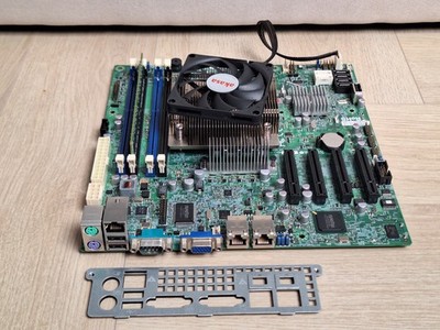 Supermicro X9SCM-F Server Motherboard with Intel Xeon E31220 Processor