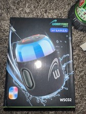 Mini 10W Portable Bluetooth Party Speaker with RGB Lights, Waterproof