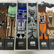 Stance Star Wars Light Side Collector's Box Set 6 Pairs Crew Socks NWT