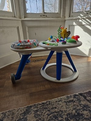 Baby Einstein Around We Grow 4-in-1 Walker, Discovery Activity Center and...