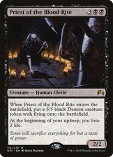 MTG - Priest of the Blood Rite - Magic Origins - X1 - (LP) -