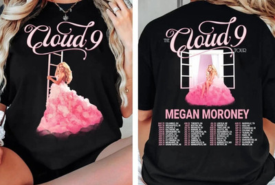 Megan Moroney The Cloud 9 Tour 2026 T-shirt