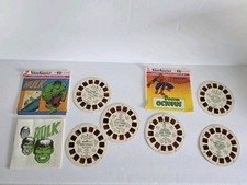 Vintage View-Master THE INCREDIBLE HULK  The Amazing Spiderman Dr. Octopus