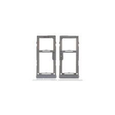 Galaxy S10/S10 Plus/S10e Single Sim Card Tray In White/Silver