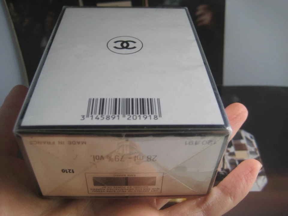 🎁Principios Años 90 Vintage Sellado PM 28ml **PERFUME Chanel Nº 19 Perfume Puro Extrait Foto 4 de 4