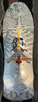 Powell Peralta Skull And Sword GeeGah Skateboard Deck