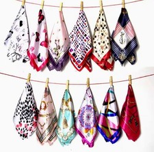 New spring and summer small silk scarf female silk wild professional small squar