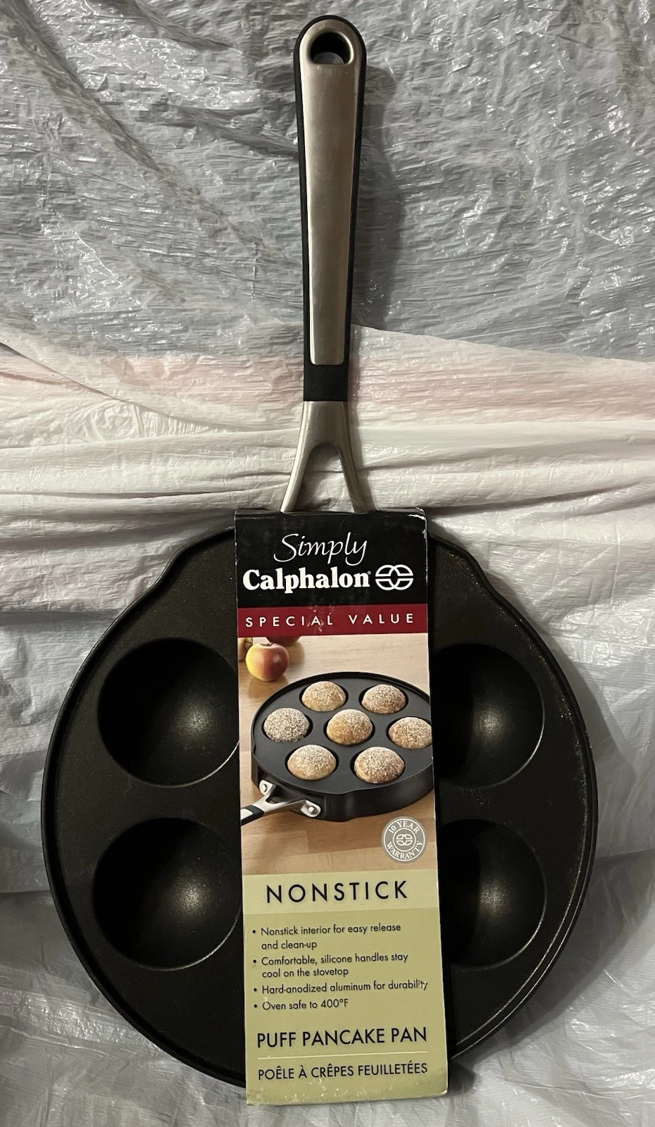 Simply Calphalon Nonstick Puff Pancake Oven Safe Pan. NWT
Opens in a new window or tab