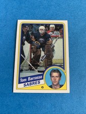 Tom Barrasso Rookie Card 1984/85 Opee Chee No.18. rookie card picture