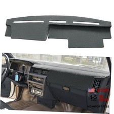 Dash Cover Mat For Nissan D21 Hardbody Pickup Truck 1986 86-93 Darkgray