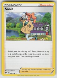 Sonia 167/192 Rebel Clash Trainer Card