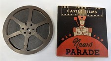 8mm Film 1942 America's Call to Arms Castle Films Planes Tanks Ships Soldiers