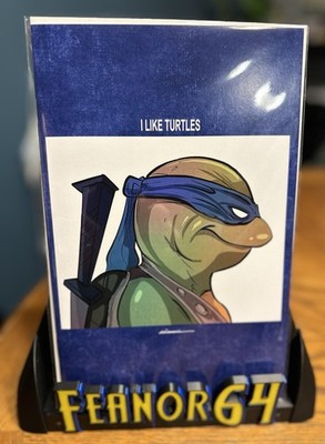 I LIKE TURTLES BLIND BAG LEO LTD TO 50 KYLE WILLIS GORILLAZ HOMAGE COVER   