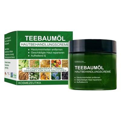Teebaumöl Creme Beruhigende Behandlung Creme Haut Anti-Juckreiz Rötungen Derm SNX