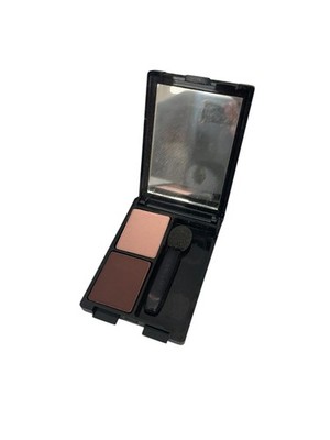 Lancome Maquiriche Eyeshadow Duo Sable & Chocolat Brule Eyeshadows .07oz 