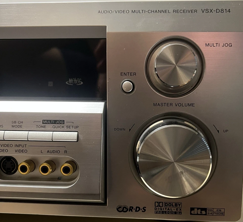 Pioneer VSX-D814 AV-Receiver – 6.1-Kanal Surround, Dolby Digital EX, DTS, RDS - Bild 4 von 4