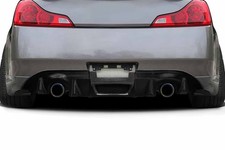 For 2008-2015 G Coupe G37 Q60 Carbon Creations Rega Rear Diffuser - 1 Piece