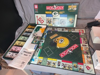 2003 Monopoly Green Bay Packers Collector's Edition NFL Board Game Complete