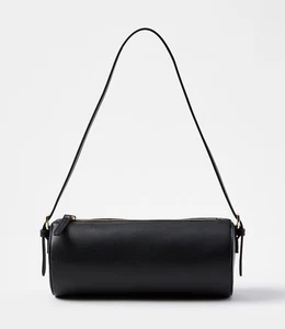 NEW LOFT Sac à épaule allongé Purse en noir