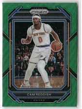 Cam Reddish 2022-23 Panini Prizm Green New York Knicks #16