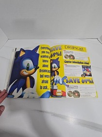 Official Sega Dreamcast Magazine Issue 1 September 1999 Premier Issue Sonic VGC