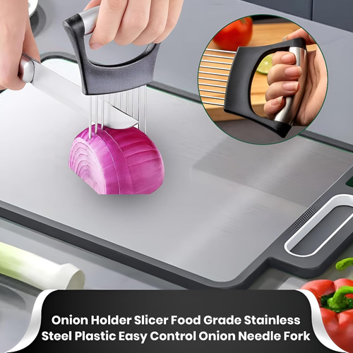 Safe Cutting Boards Steel Chopping Boards for Kitchen Stainless Steel Double Sid - Bild 6 von 12