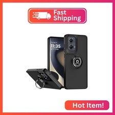 QUIETIP Case Compatible with Motorola Edge 5G 2024,TPU  Hard PC Shockproof Magn