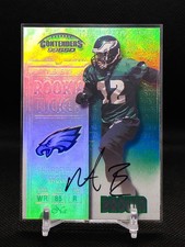 1999 Playoff Contenders Rookie On-Card Auto SSD 181 Na Brown Eagles SP /1825. rookie card picture