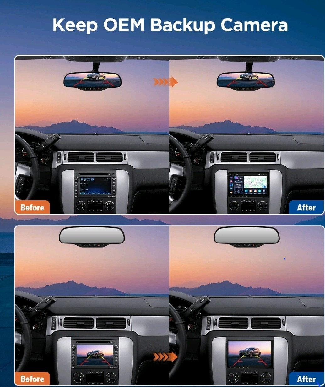 Eonon GMA13 Android 13 8"Car Radio Audio GPS Touch Screen WiFi Chevy GM Buick