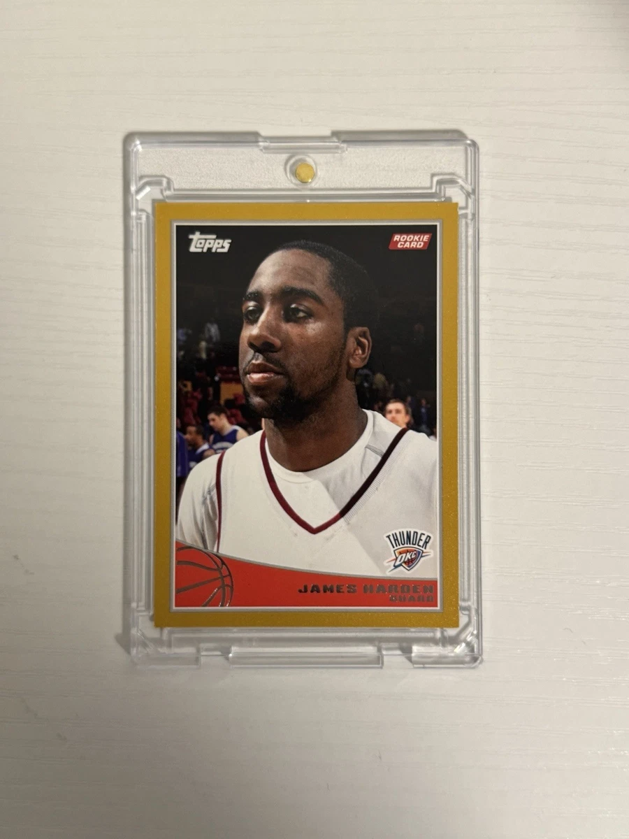 Topps James Harden Basketball Sports Trading Card Singles for sale