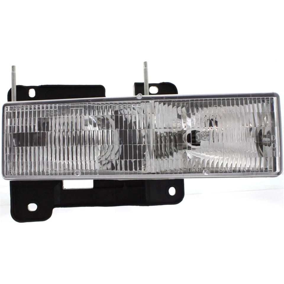 Headlight Kit For 1990-1993 Chevrolet C1500 Driver and Passenger Side with bulbs - Image 4 of 4