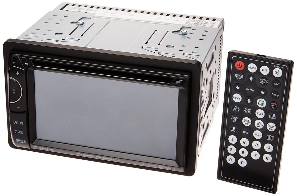 Power Acoustik PDN-621HB Double DIN DVD/CD/AM/FM/MP3/MP4 Bluetooth Navigation... - Image 2 of 3