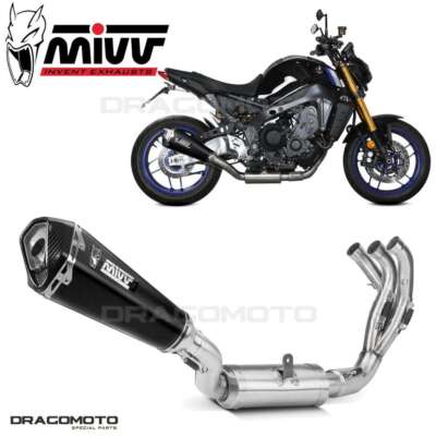 Full exhaust YAMAHA MT-09 2021 2022 MIVV Delta Race Carbon High