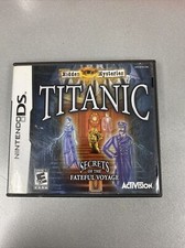 Nintendo DS Titanic Secrets Of The Fateful Voyage Game With Manual