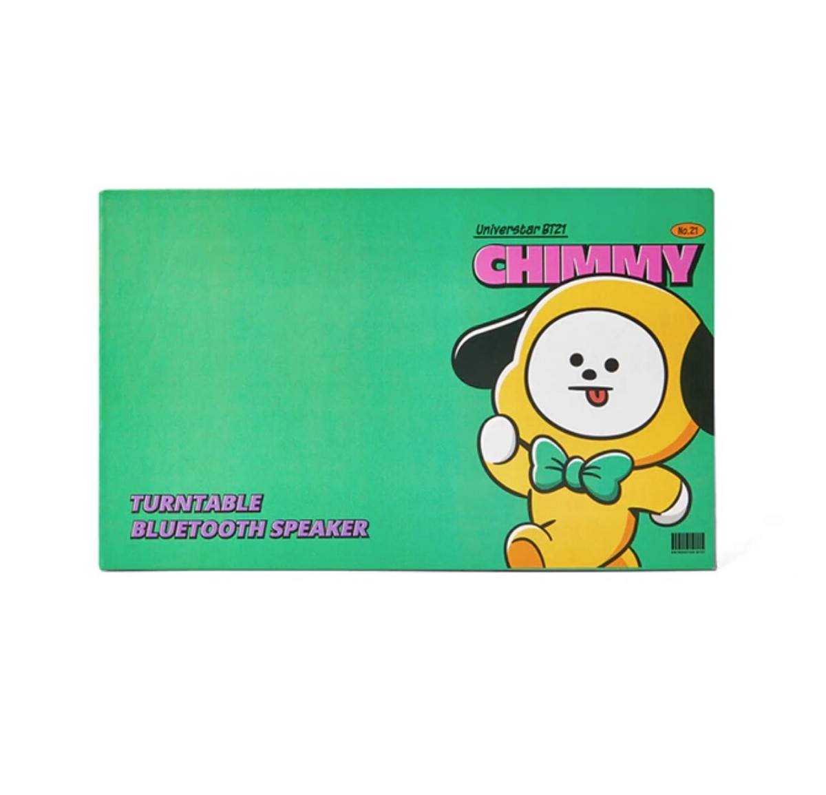 BTS BT21 Chimmy Radio TURNTABLE BLUETOOTH SPEAKER Xmas Gift